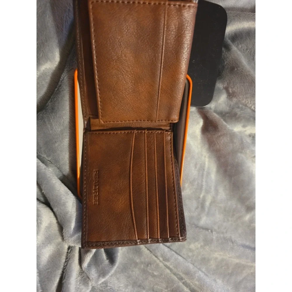Realtree Leather , Tin Gift Box‎ Canvas Leather Trim